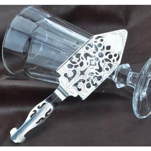 200Pcs/Lot Stainless Steel Spoon Cocktail Bar Utensils Bitter Scoop Glass Cup Drink Ware Spoons Filter Spoon Bar Tool