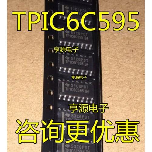 5pcs TPIC6C595 TPIC6C595DRG4 6C595 SOPIC16 8