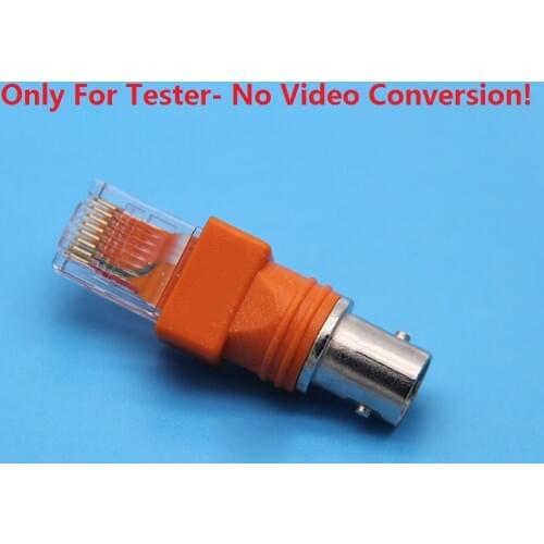 50pcs BNC Female To RJ45 Male Coaxial Coax Barrel Coupler Adapter RJ45 To RF Connector