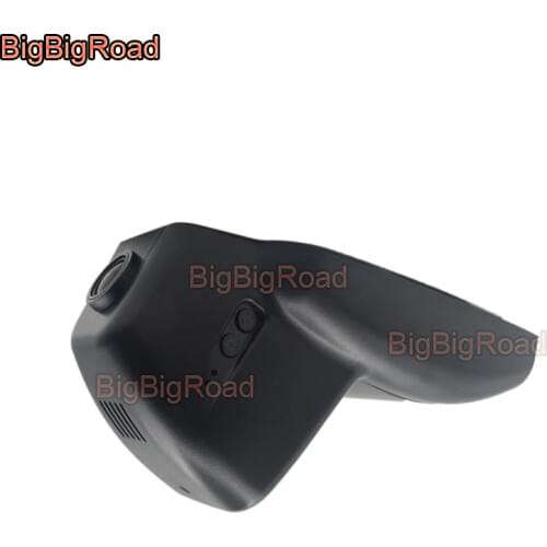 BigBigRoad Car DVR Wifi Video Recorder Dash Cam Camera Wide Angle For Honda Avancier URV UR-V 2017 FHD 1080P