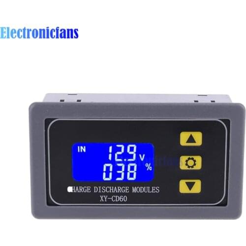 CD60 Solar Battery Charger Controller DC6-60V Charging Discharge Module Voltage Protection Under Voltage Current Protector Board