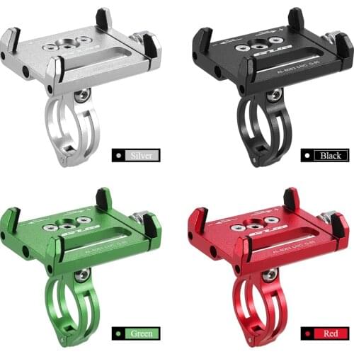 GUB Mountian Bike Phone Mount Universal Adjustable Bicycle Cell Phone GPS Mount Holder Bracket Cradle Clamp