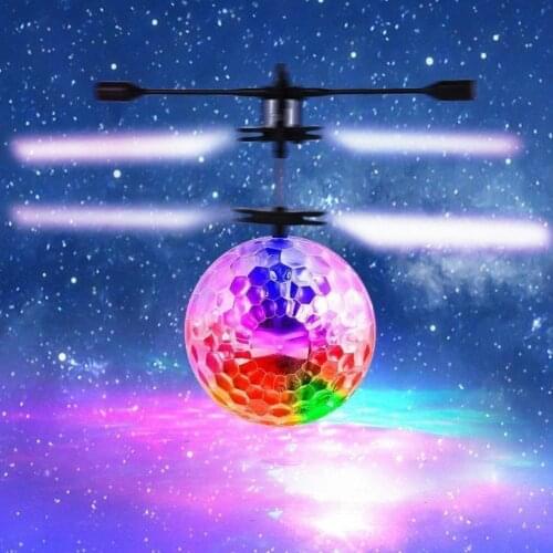 Suspension Induction Flying Ball Toy Infrared Sensing Sens Helicopter Led Suspension Helicopter Control Flyin Y6N4 Luminous Y1M5