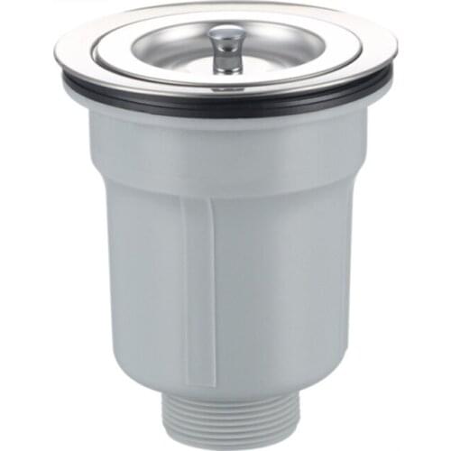 MTTUZK Kitchen Sink 110mm Drainer Accessories 114mm 304 Stainless Steel Drainer For the Sink Filter Drain Lifting Drainer