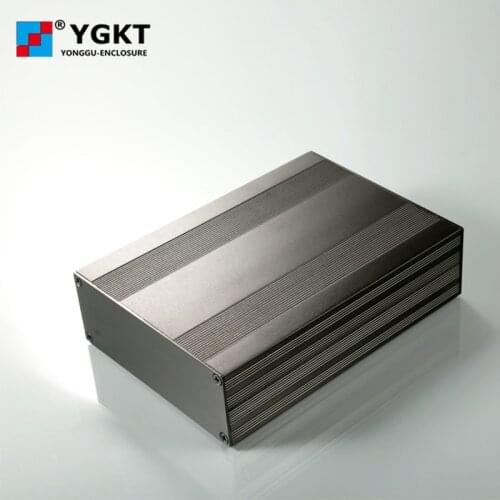 Sourcingmap 145x 54 x N mm Multi-purpose Electronic Extruded Aluminum Enclosure Case ,PCB box enclosure