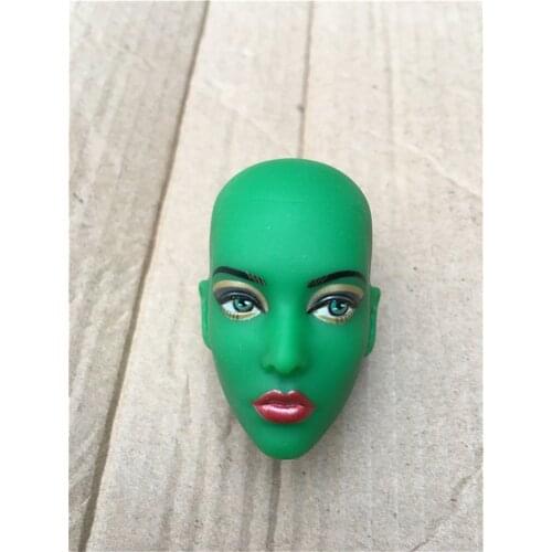 Chines Super Model Doll Body Rooted Hair Practice Make Up 1/6 Princess Doll Heads Body For FR IT Fashion Lady Collection