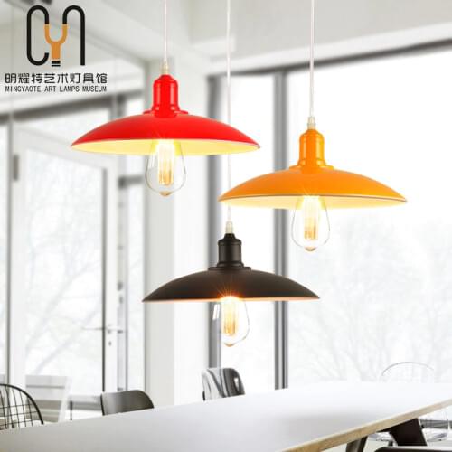 Nordic iron black pendant lamp diamond pendant lamp handmade wicker luzes de teto avizeler lamparas de techo