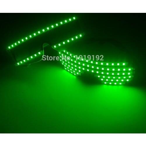 Hight Quality Polarized Fishing Sunglasses Driving Riding Sunglasses Glow in Dark Night Bar Rave Party Flashing LED Glasses