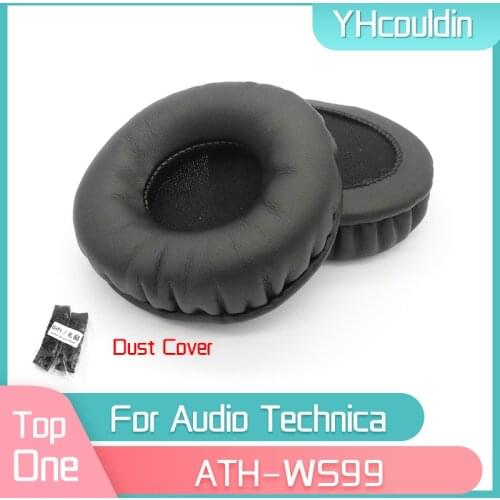YHcouldin Ear Pads For Audio Technica ATH WS99 ATH-WS99 Headphone Replacement Pads Headset Ear Cushions