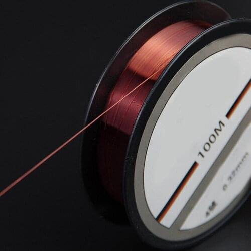 100M Nylon Fishing Line Japanese Durable Monofilament Rock Sea Fishing Line Thread Bulk Spool All Size 0.4 To 8.0