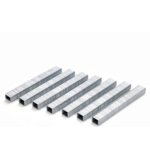 1000Pcs Door Shaped Staples Nail Gun Special Nails Staple Gun Stapler Machine Gadgets Carpenter Tool 1008J 8mm Length Air Nails