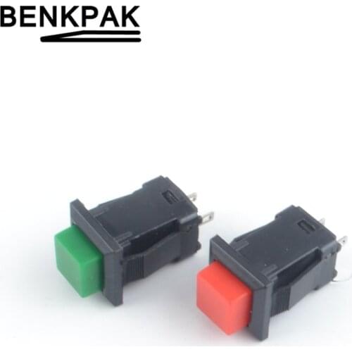 5PCS ON-OFF latching square push lock switch electric switch DS-429