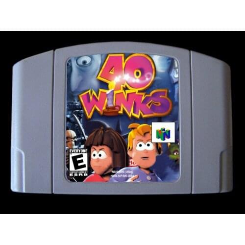 64Bit Games ** 40 Winks ( USA NTSC Version!! )