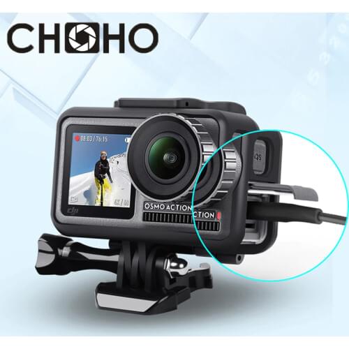 For Osmo Action Camera Accessories Frame Case Protective Cover + Lone Screw + Base Mount For DJI Camera New Arrive