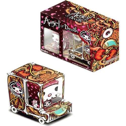 Angel of Death Van Car Box Cubee Ornaments Folding Cute Mini 3D Paper Model Papercraft DIY Kids Adult Handmade Craft Toys ER-046