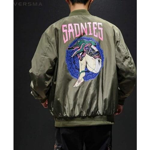 VERSMA Korean Vintage Graffiti Motorcycle Jacket Waterproof Windbreaker Men Hip Hop Streetwear Bomber Jacket Women Youth Clothes