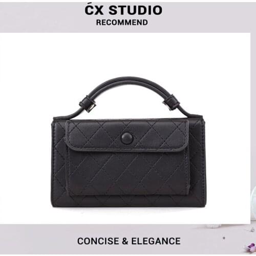 2021 New Spring Rhombic Chain Womens Bag Fashionable And Versatile Fashionable Ladies Hand Bag