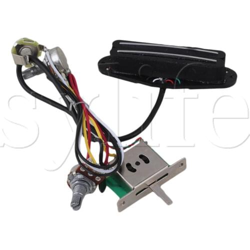 New Electric Guitar Circuit Wiring Harness Twin-coil Pickup & 3-way switch Set
