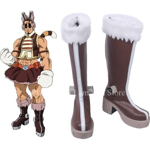My Hero Academia Boku no hero academia Pussycats PUSSY CAT Tiger Cosplay Shoes Boots Custom Made