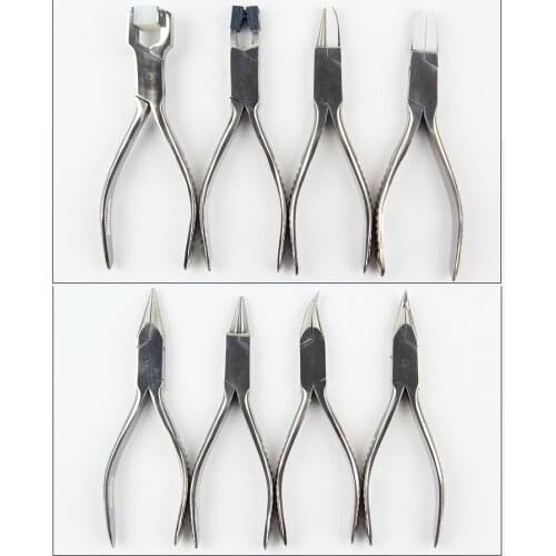 Jewelry Making Plier Hand Tool Stainless Steel Needle Nose Pliers DIY Repairing Jewelry Pliers Sets