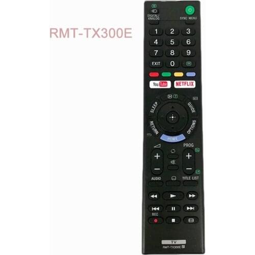 New RMT-TX300E For Sony LED TV Remote Control KDL-40WE663 KDL-40WE665 KDL-43WE754 KDL-43WE755 KDL-49WE660 KDL-49WE663