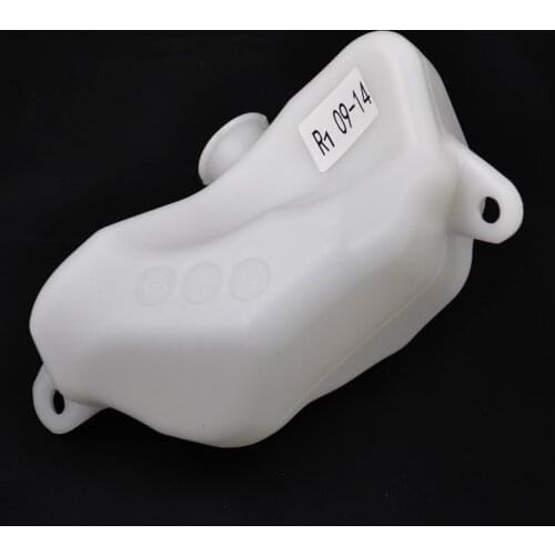 Motorcycle Water Coolant Overflow Reservoir Tank Radiator For Yamaha YZF R1 2009 -2014 YZFR1 YZF-R1