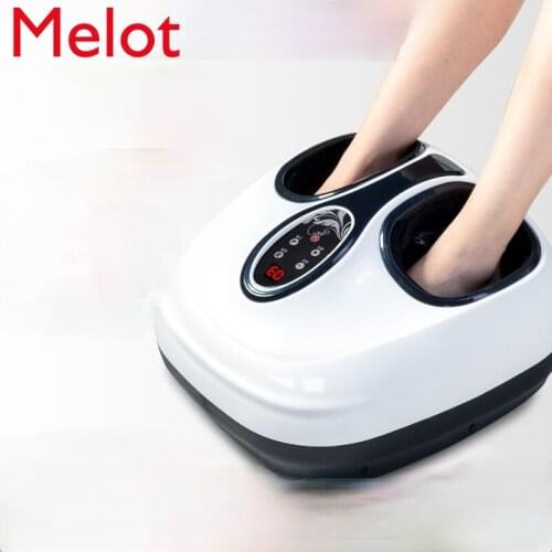 Luxury Automatic Foot Massager Foot Massage Device Legs Foot Home Acupuncture Point Kneading Heating Electric Foot Massager