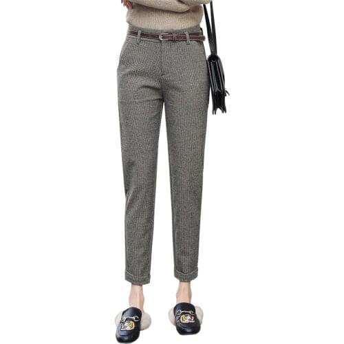 SaHezeng Women's Straight Trousers