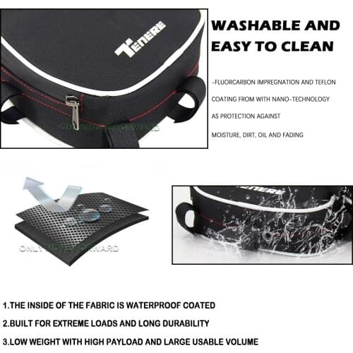 Fits For Yamaha Tenere 660 xtz660 XT660Z T660 Motorcycle Bags Frame Crash Bars Bag Waterproof Bag Tool Placement Bag Frame Bags