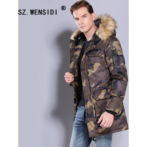 Мужские длинные пуховики SZ.WENSIDI China At AliExpress
