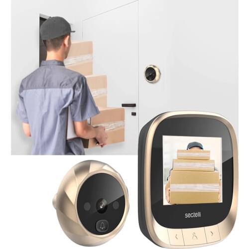 Smart Doorbell Security Camera Wireless Call Intercom Video-Eye Door Ring Home Cordless Smart Door Bell 2020 New Doorbell