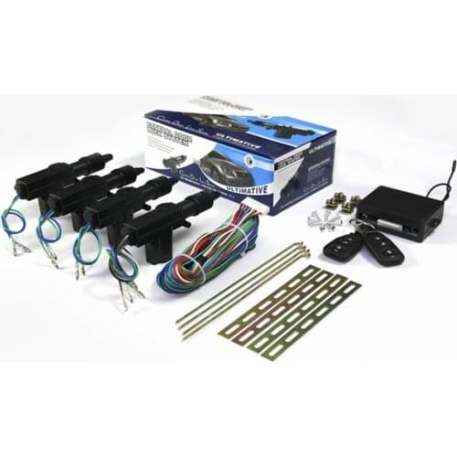 Universal Car Door Lock Keyless Entry System Remote Central Control Locking Kit with Trunk Release Button High Quality