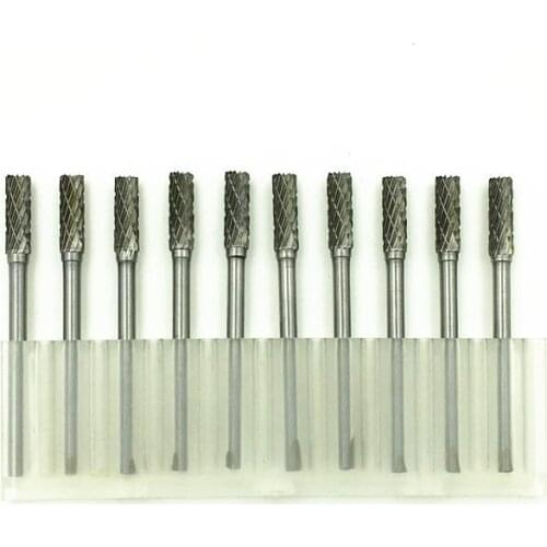 10 / box. Head: 4mm. Shank Diameter: 3mm. Carbide burrs, Carbide, Carbide rotary burrs, deburring tools. A4 * 13 * 50