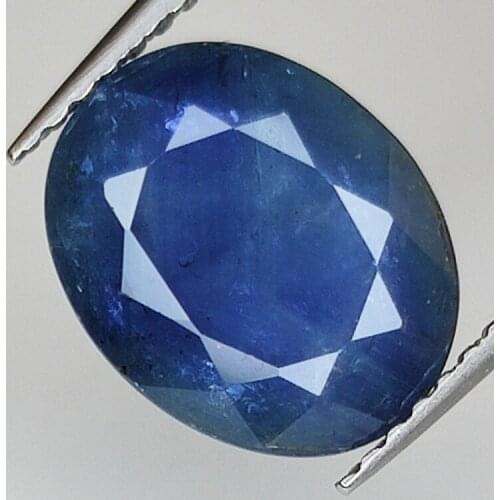 4.20ct Blue Sapphire oval cut 10.7x8.6mm