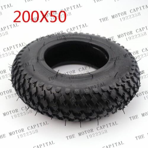 Free shipping Tire + Inner tube 200x50 Bent Valve Chopper Scooter Go Kart Pocket Bike