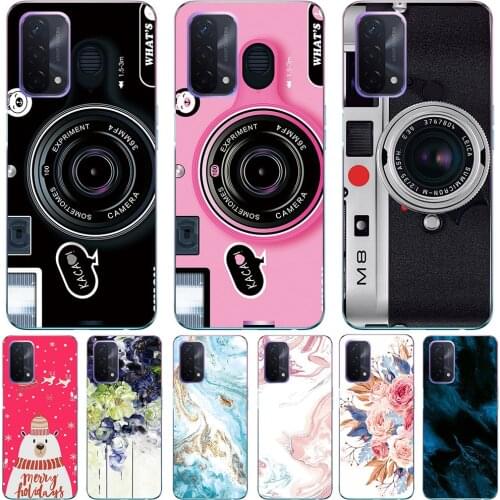 Phone Bags & Case For OPPO A93 5G A94 4G 5G A95 5G 2021 Cover Soft Silicone Fashion Marble Inkjet Painted Shell Capa