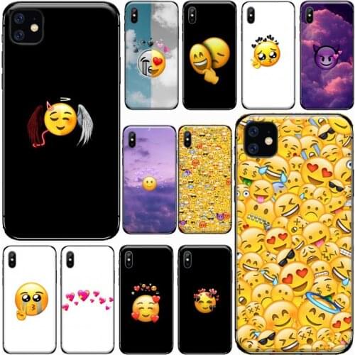 LOVE happy CUTE art funny Emoticons Phone Case For iphone 8 11 12 Redmi note 8 9 s huawei p 30 pro lite plus cover shell funda