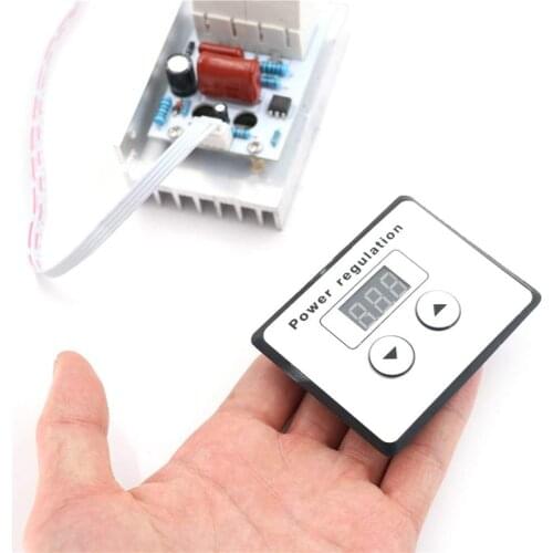 Dimmers Thermostat 10000w Digital Voltage Regulator Dimmer Thermostat 80a Controller Potential Drop Emf Governor Electromotive