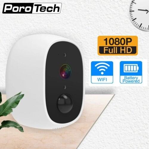 HD1080P WiFi IP Camera Rechargeable Battery Powered Security Camera Wireless Outdoor Indoor CCTV Camera PIR alarm 2 Way Audio Y6