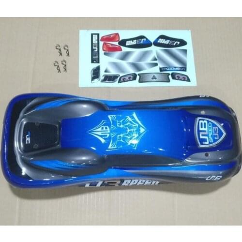 JLB RACING J3 SPEED PARTS 1:10 Brushless Truggy EC1007 SHELL BODY-gray RC CAR PARTS