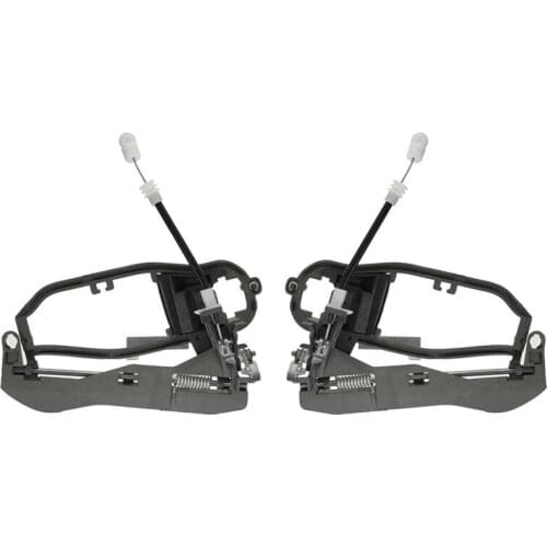2Pcs Car Interior Door Handle Bracket Front Left Side + Front Right Side For Bmw X5 E53 2000-2007 51218243615 51218243616