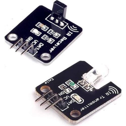 1set/lot Ir Infrared Transmitter Module Ir Digital 38khz Infrared Receiver Sensor Module For Arduino Electronic Building Block
