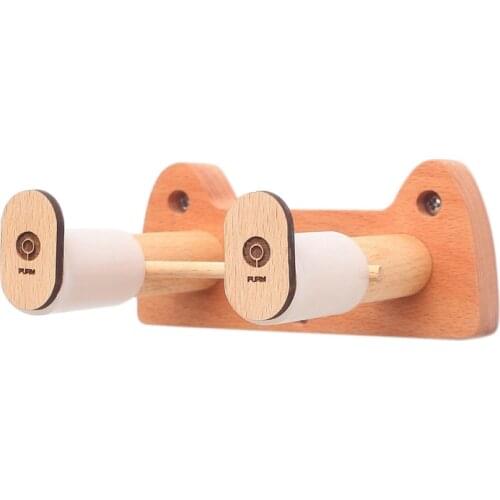 PURM Guitar Wall Hanger Guitar Wall Mount Acoustic Guitar Hook For Most Sizes Guitars Bass Ukulele Mandolin