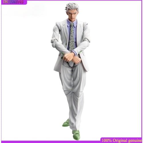 JoJos Bizarre Adventure Kira Yoshikage 16cm figma PVC Action Figure Anime Figure Model Toys Figure Collection Doll Gift