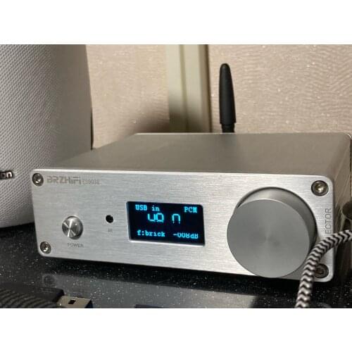 Dual AK4493EQ DAC DSD USB DAC Bluetooth 5.0 Wireless Player AK4493 HiFi DAC XMOS Amanero USB