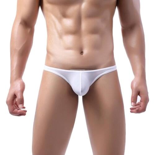 Sexy Mens Underwear T-Back G-String Briefs Breathable Tangas Thongs Sexy Lingerie Ultrathin Breathless Thong Male Homme Panties