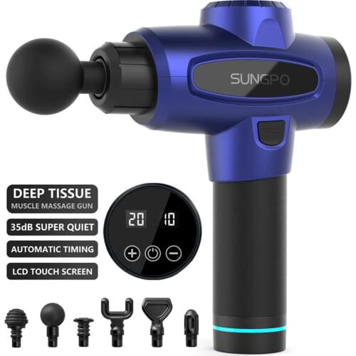 High frequency Massage Gun Muscle vibration Relax Body Relaxation Electric Massager Pain Relief shaping Brushless Motor Massag