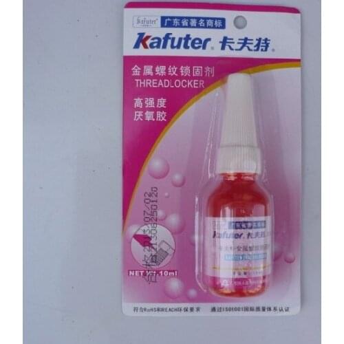 High Quality 50pcs/lot kafuter K-0262 10ml metal thread fixative anaerobic adhesive high-strength screws glue
