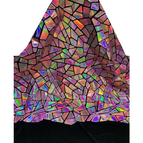 Top-grade SYJ-8168 embroidered French mesh tulle with velvet African Nigerian lace fabric