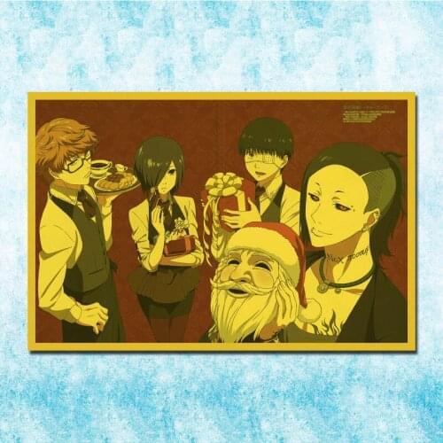 Japanese Anime Tokyo Ghoul Art Silk Poster Canvas Retro Print For Home Room Decor-041